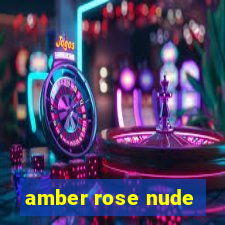 amber rose nude